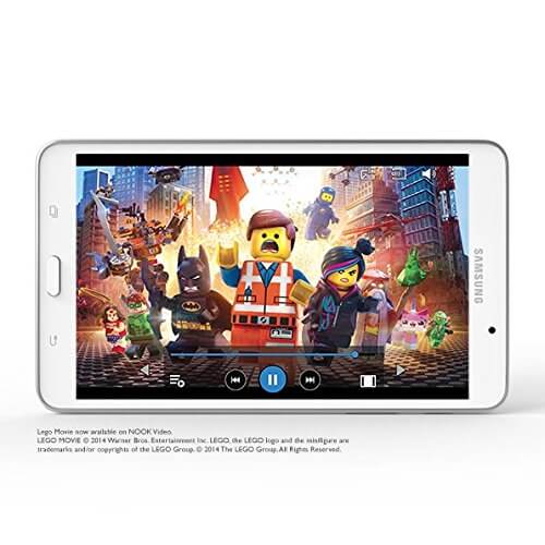 Samsung Galaxy Tab 4 NOOK Edition Horozontal